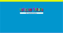 Desktop Screenshot of cotillonparada.cl